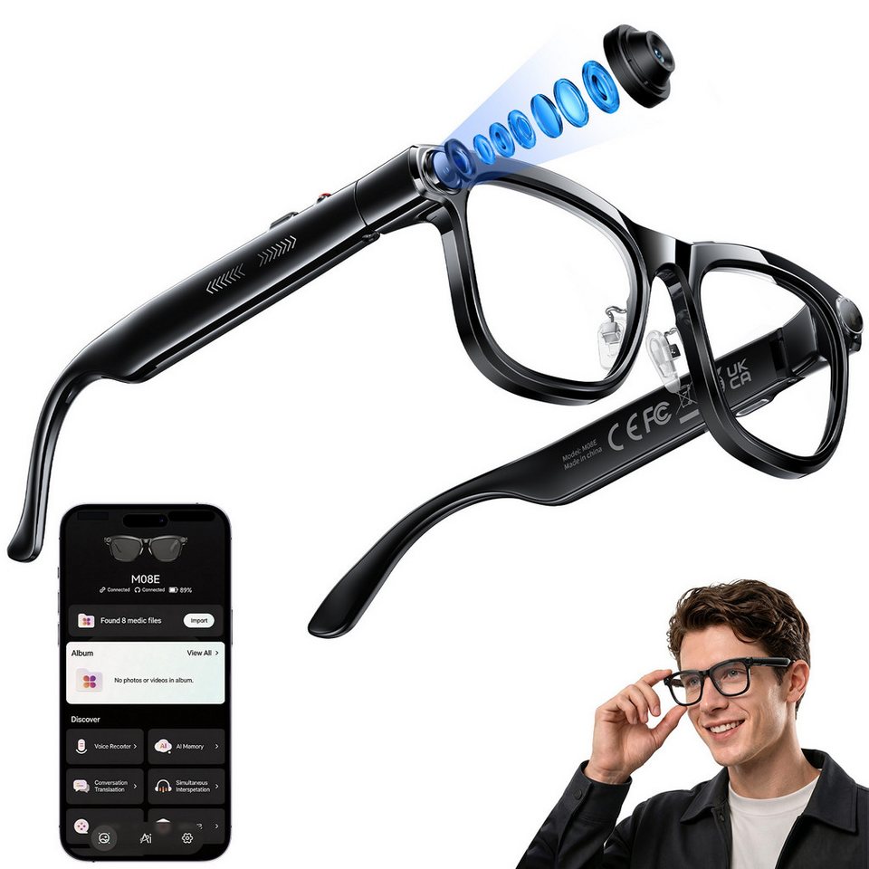 Photography Lighting Accessories - Lunettes Intelligentes IA avec Traduction en