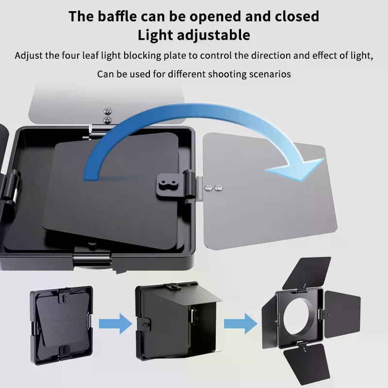 Photography Lighting Modifiers - Barrière à quatre éclairages Compuertas pour