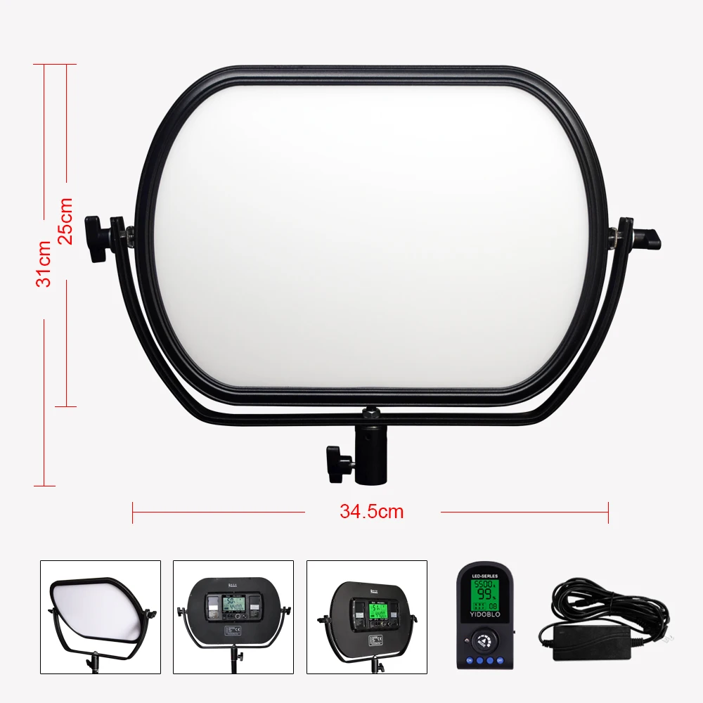 Photography Lighting For Studio - Yidoblo PE-920II Panneau d'éclairage LED continu