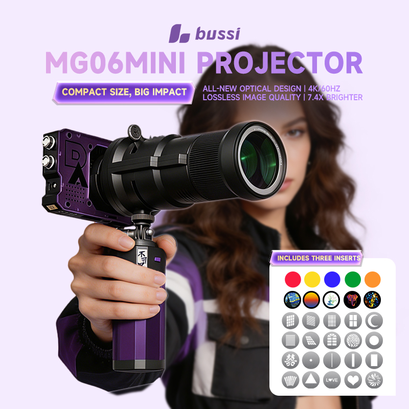 Photography Lighting Modifiers - Mini support optique pour projecteur de