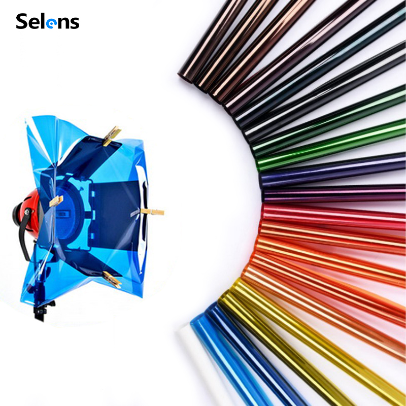Photography Lighting Modifiers - Selens 14 couleurs 40*50 cm filtre