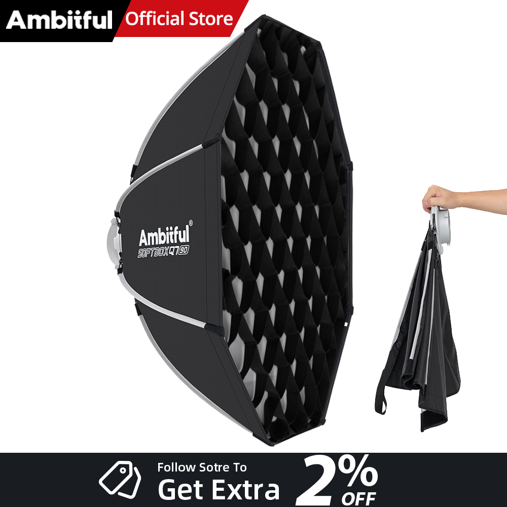 Photography Lighting Setup - AMBITFUL Q7II 55/65/90cm Boîte à lumière