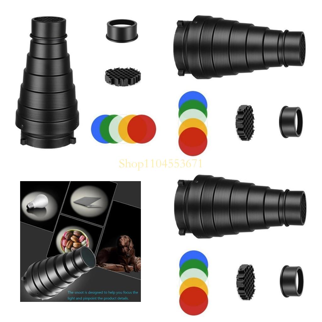 Photography Lighting Modifiers - Vente Flash Snoot en métal avec