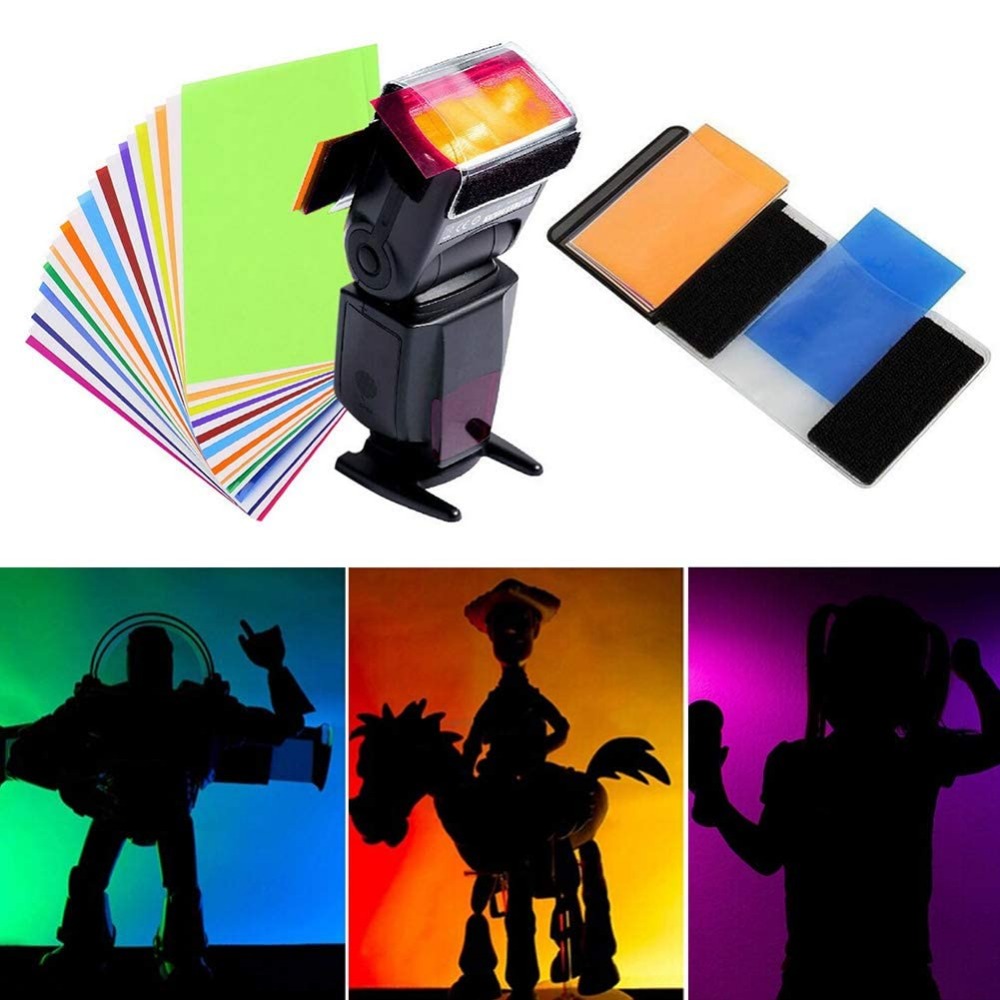 Photography Lighting Product - Kit de 12 Gels de Flash