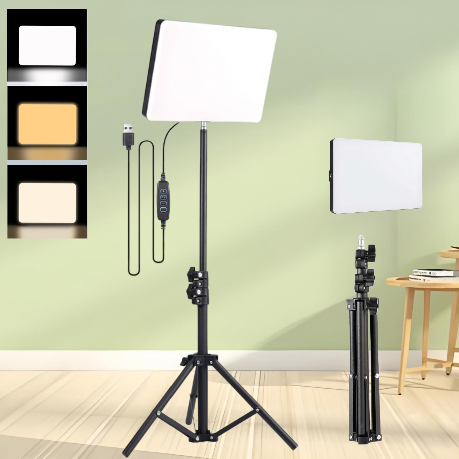 Photography Lighting Product - Kit d'éclairage pour diffusion en direct
