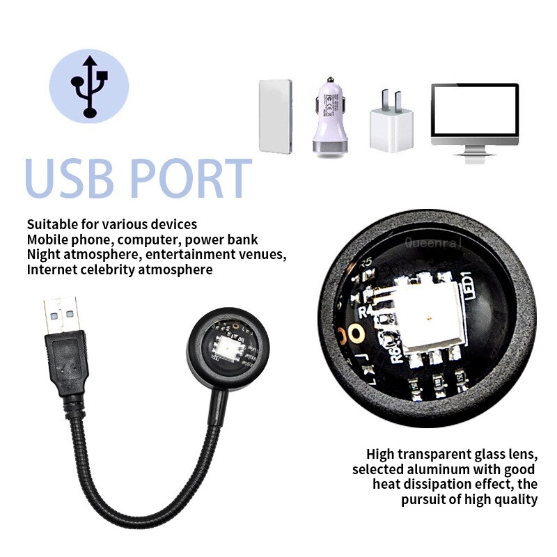 Lampe USB à dégradé de couleur - Photography Lighting Setup avis et prix