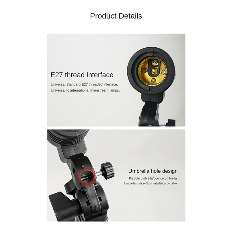 Lampe de studio photo E27 avec - Photography Lighting For Studio avis et prix