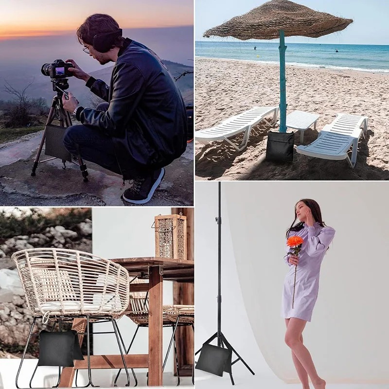Sac de sable noir, sacs de poi - Photography Lighting Bag avis et prix