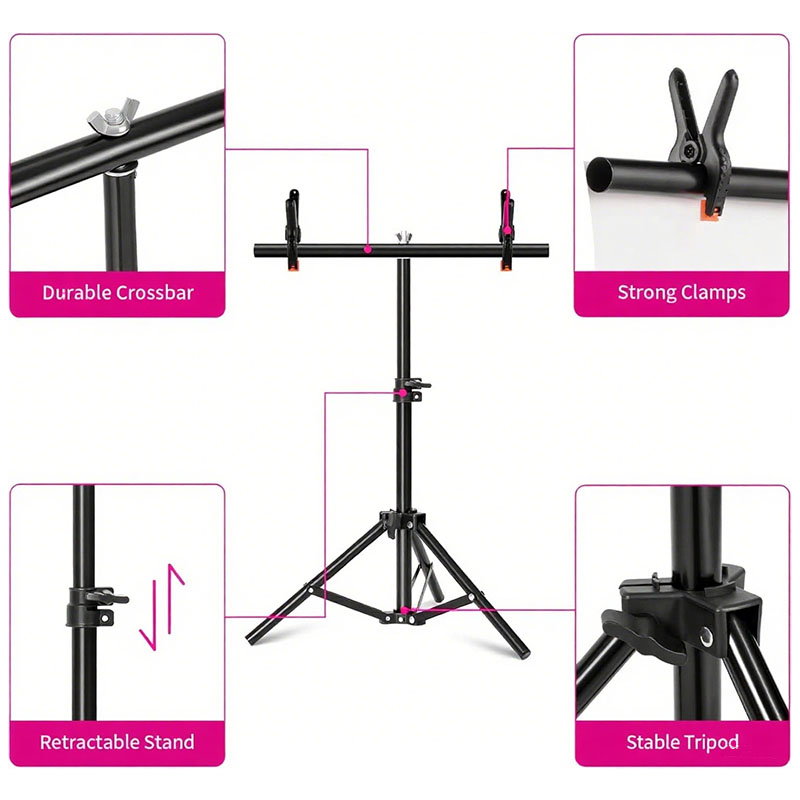 Support de fond de scène photo - Photography Lighting Setup avis et prix