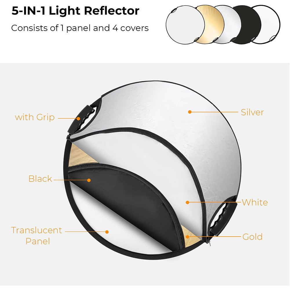 Réflecteur photographique plia - Photography Lighting Product avis et prix